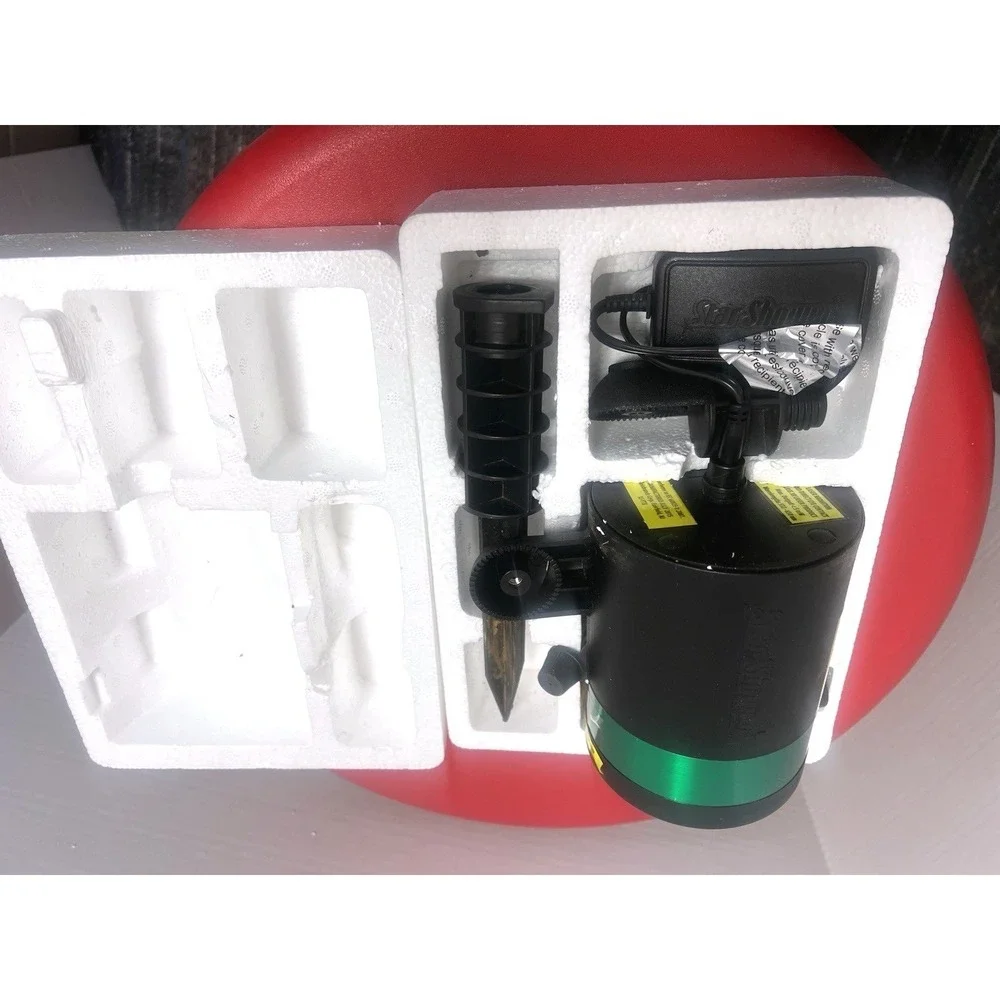Star Shower Laser Light Projector Red And Green Twinkle Lights W/ Box‎ Outdoor